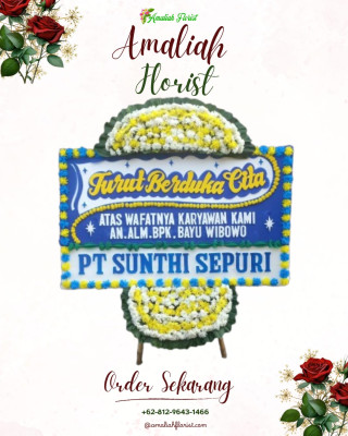 Papan Bunga Duka di Kupang