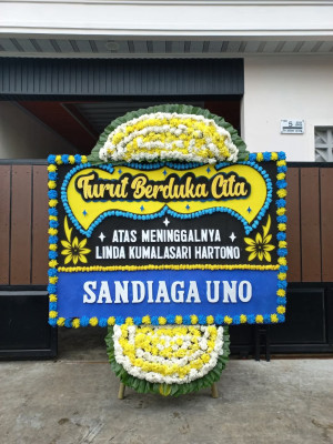 Papan Bunga Duka di Kupang